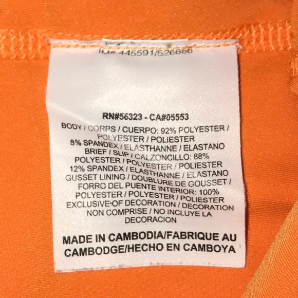 Nike Golf Tour Performance Skort, Sz Small, Orange - Picture 11 of 13